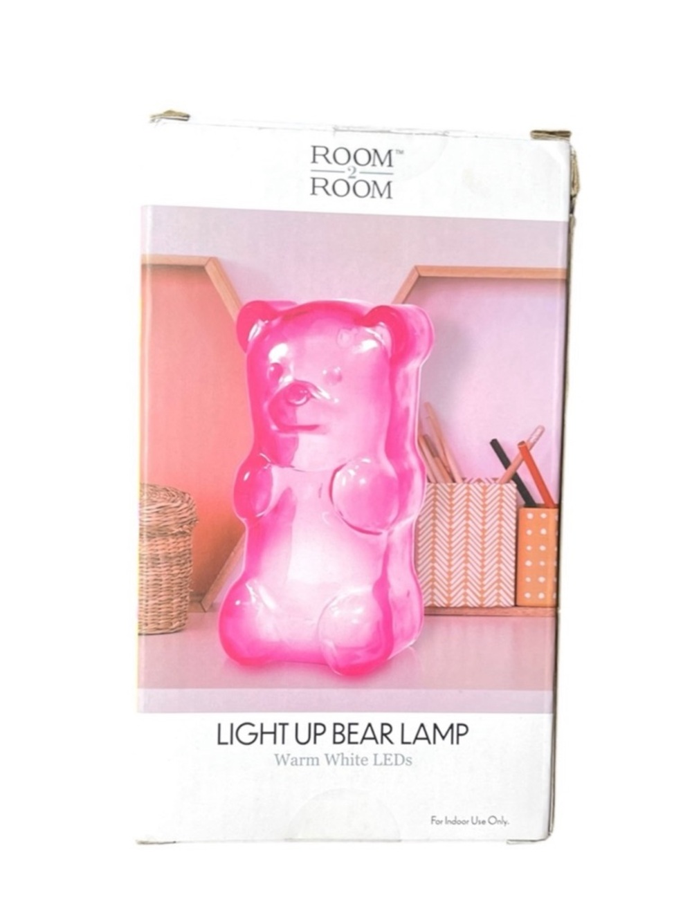 Light Up Gummy Bear Lamp 4” x 7”